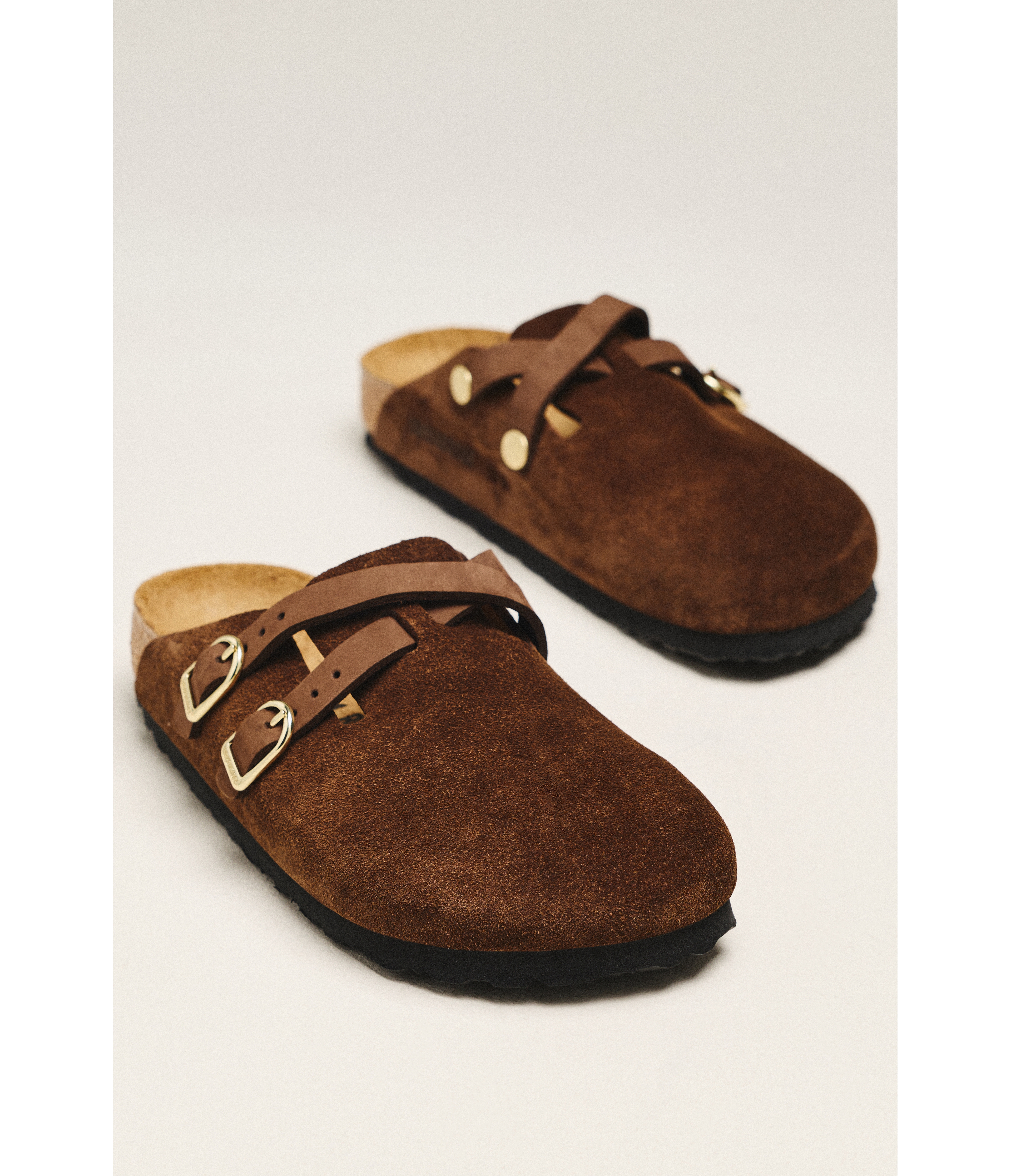 Birkenstock Blair Suede Clogs