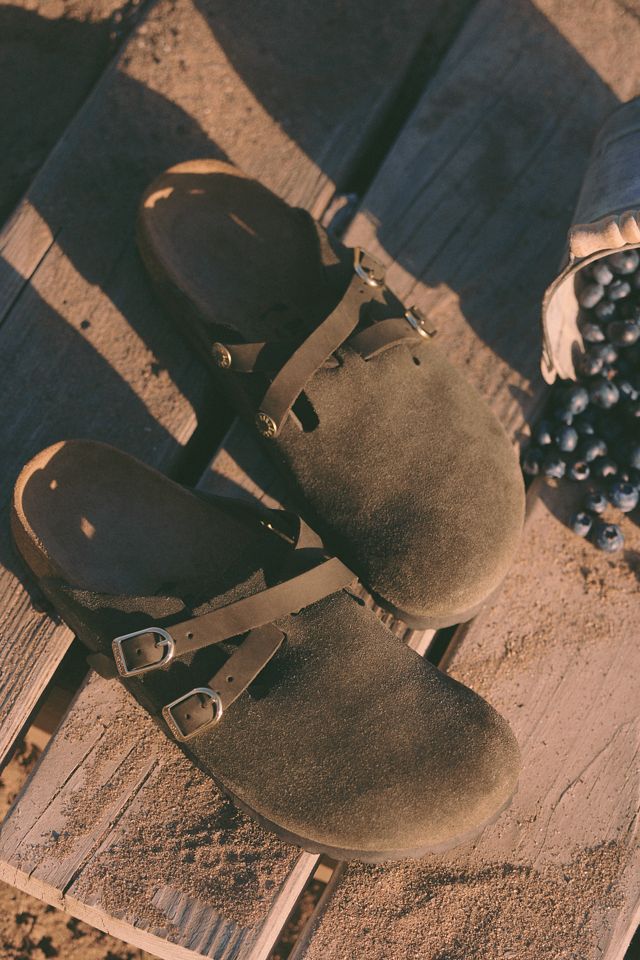 Birkenstock Blair Suede Clogs #5