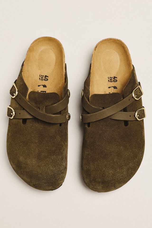 Birkenstock Blair Suede Clogs #3