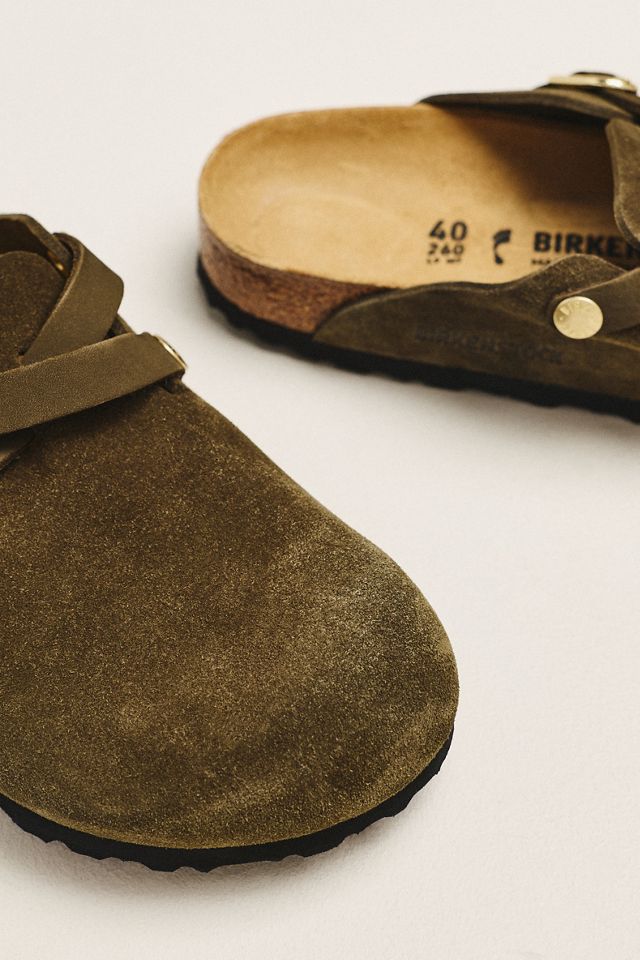 Birkenstock Blair Suede Clogs #4