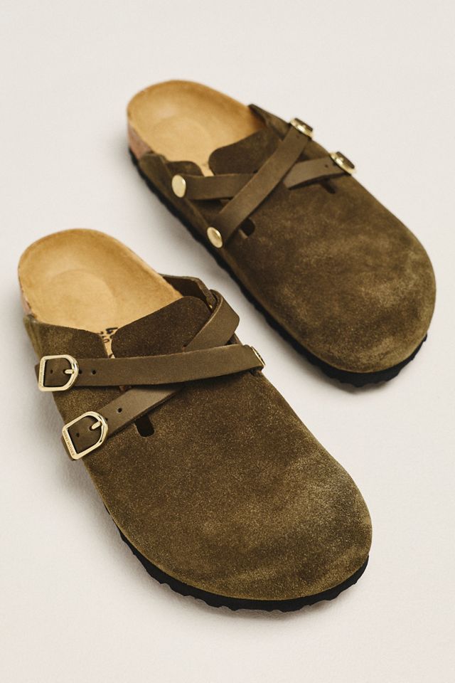Birkenstock Blair Suede Clogs #2