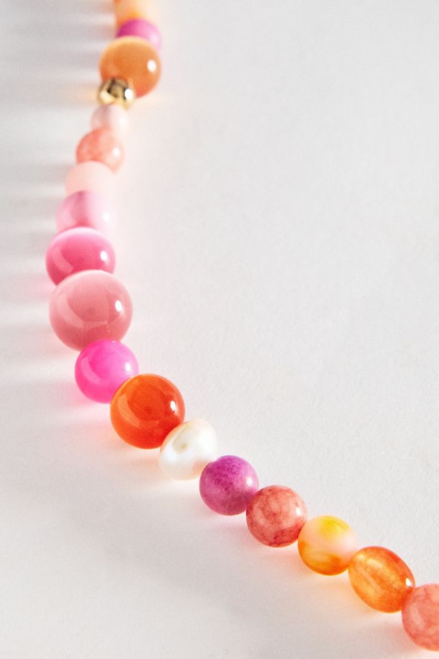 Chunky Beaded Necklace #1