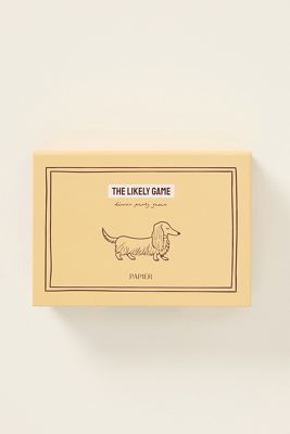 Jeu de soirée dînatoire à carreaux et pattes Papier