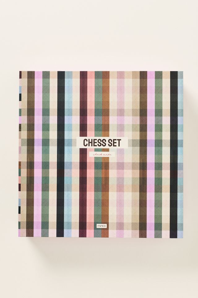 Anthropologie X Papier Novelty Chess Set #1