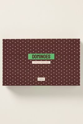 Anthropologie x Papier Wooden Dominoes