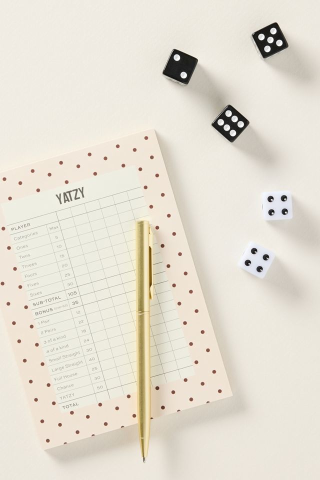 Anthropologie x Papier Polka Dot Yatzy #1