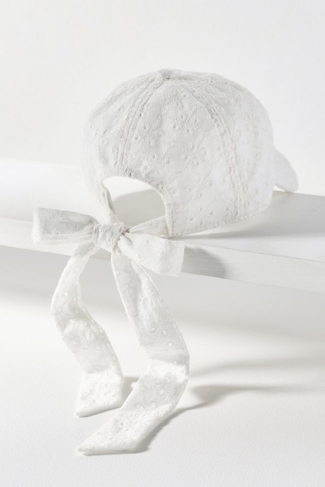 By Anthropologie Bow Back Baseball Cap #1