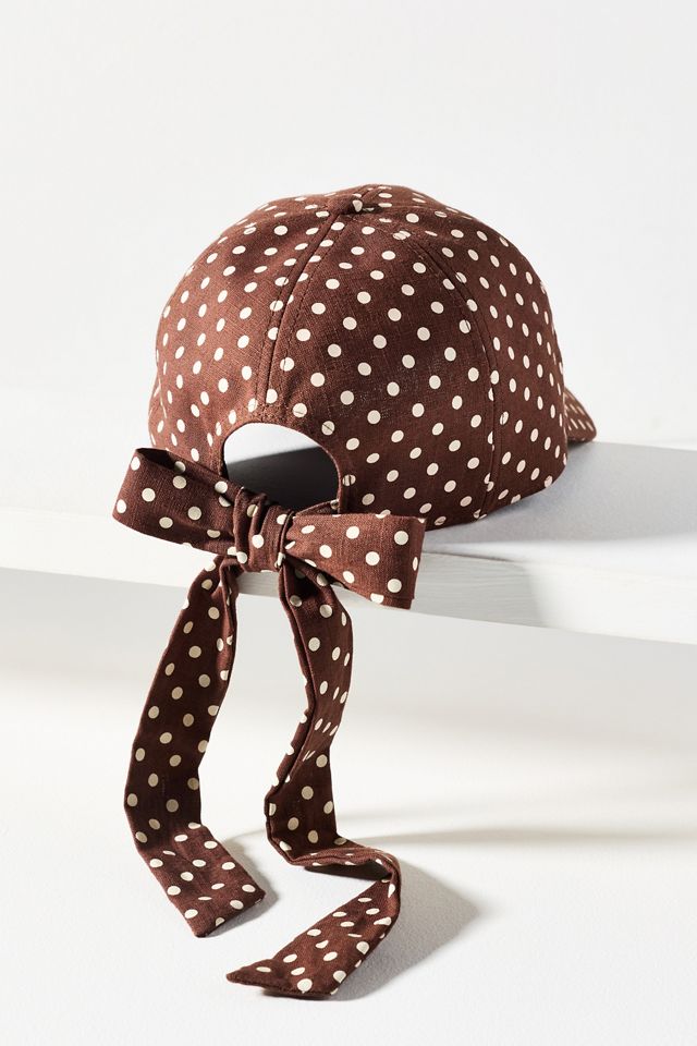 By Anthropologie Bow Back Baseball Cap #1
