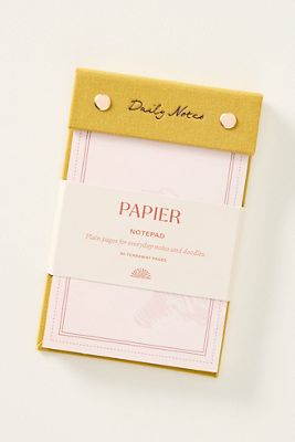 Anthropologie x Papier Fabric Notepad