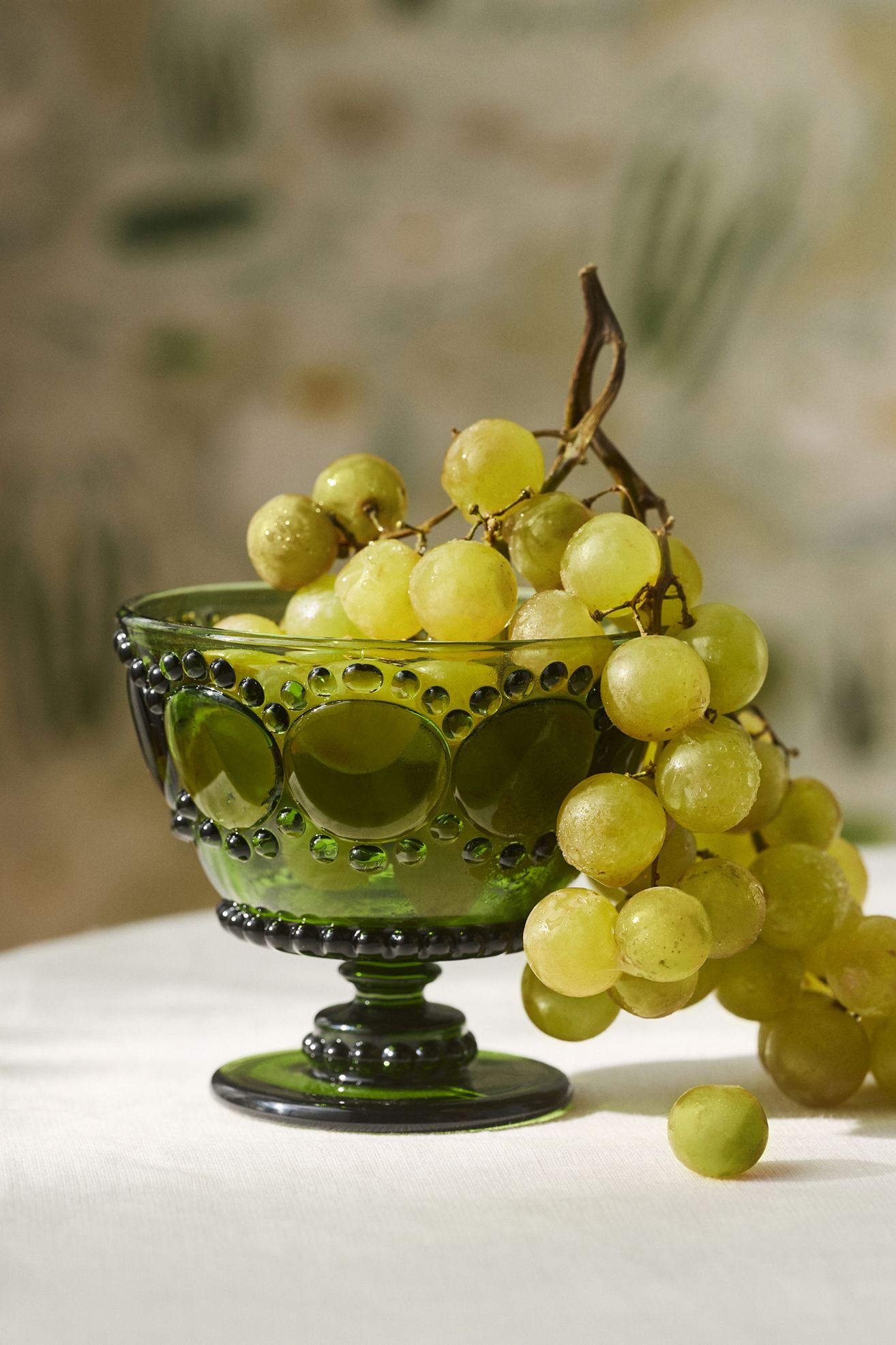 Marisa Coupe Glass - Olive, One Size