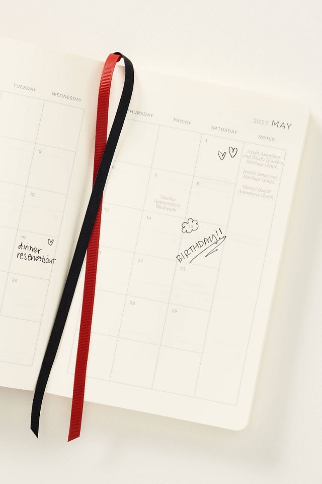 Anthropologie x Papier Faux Leather 17-Month Mid-Year Planner #1