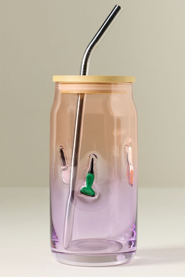 Mystic Halloween Icon Juice Glass Tumbler with Lid #2