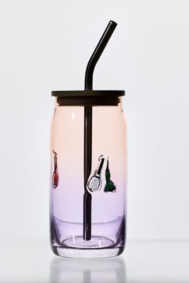 Mystic Halloween Icon Juice Glass Tumbler with Lid