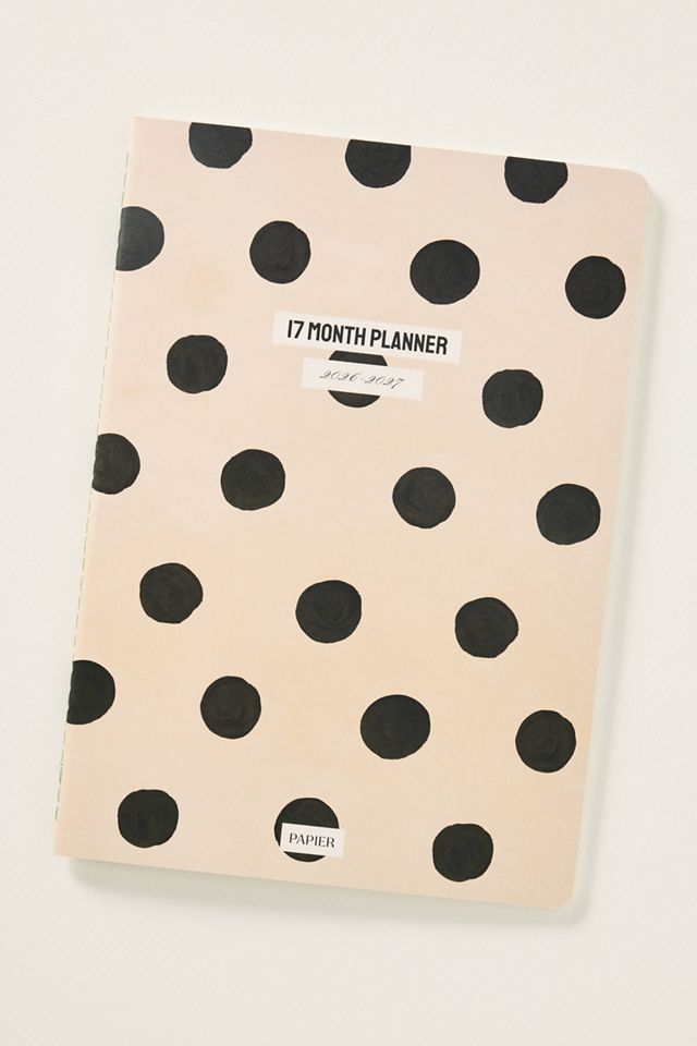 Anthropologie X Papier Polka Dot B5 Softback 17 Month Mid-Year Planner #2