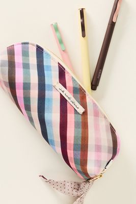 Anthropologie X Papier Pencil Pouch