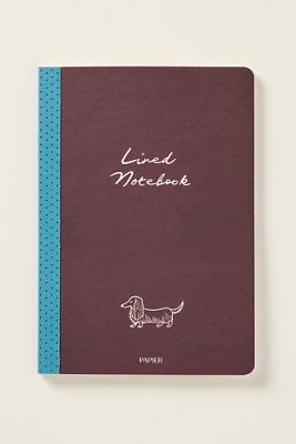 Anthropologie X Papier A5 Fabric Bound Notebook
