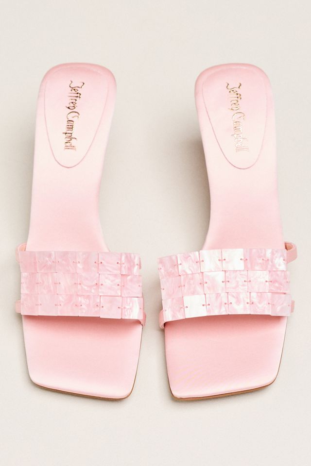 Jeffrey Campbell Abalone-Inspired Square Toe Heels #1