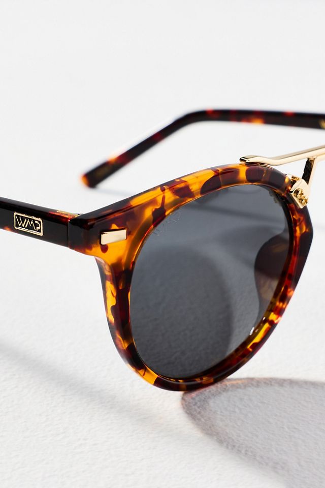 WMP Eyewear Skyler Circle Tortoiseshell Sunglasses #2
