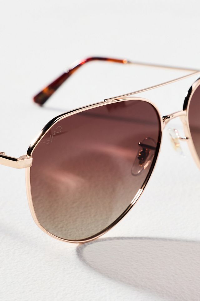 WMP Eyewear Ramsey Metal Aviator Sunglasses #2