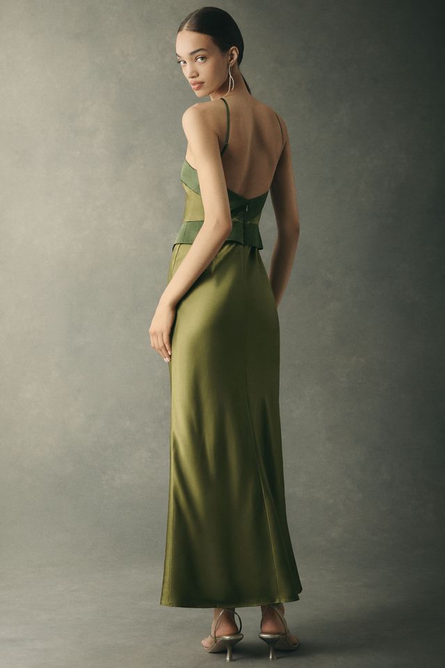 Reformation Jillian Silk Slip Maxi Dress #2