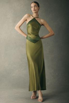Reformation Jillian Silk Slip Maxi Dress
