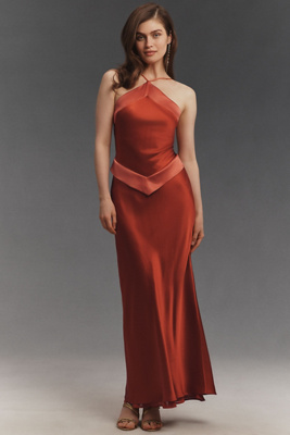 Jillian Silk Slip Maxi Dress