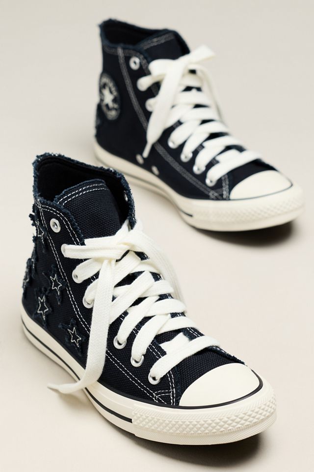 Converse Chuck Distressed High-Top Sneakers #1