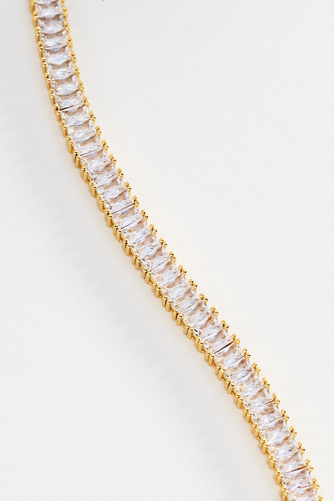 Crystal Haze Baguette Bracelet