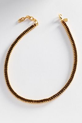 Crystal Haze Baguette Necklace