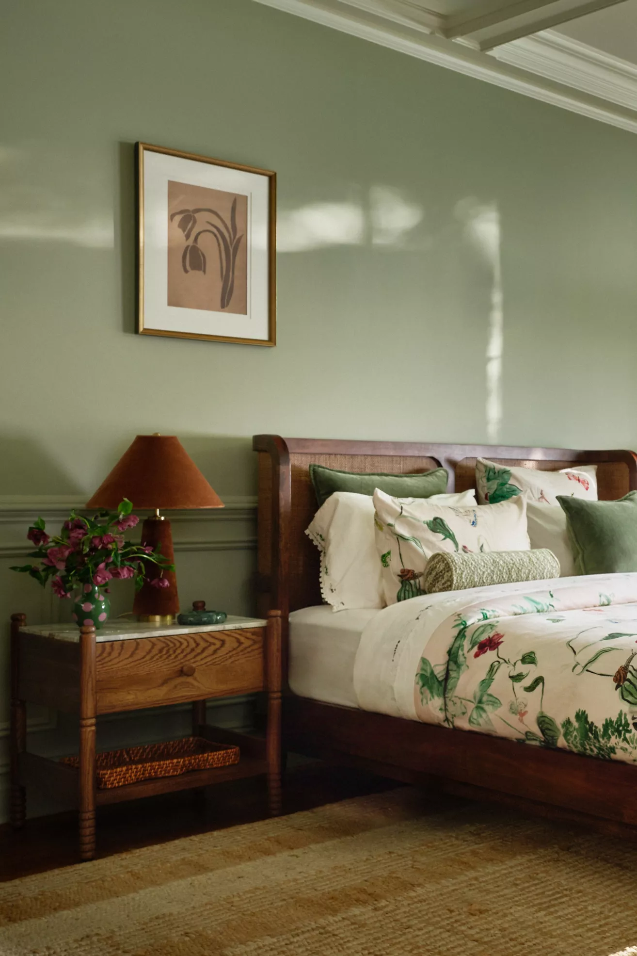 Amelia Marble-Top Nightstand - thumbnail 8