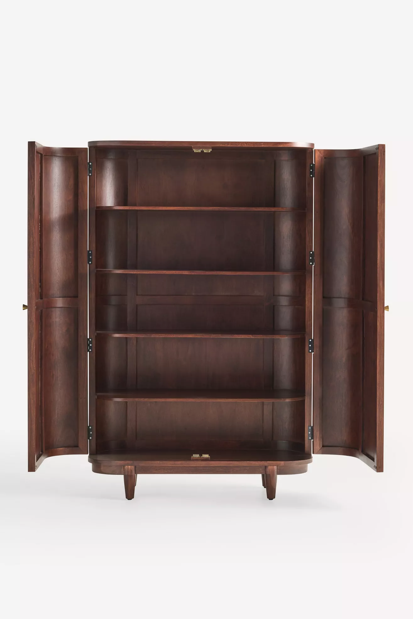 Canggu Acacia Cane Armoire - thumbnail 3