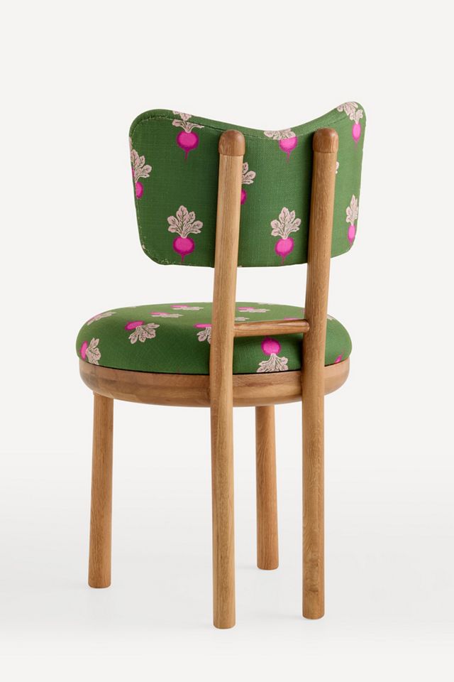 Irie Cheyenne Oak Wood Dining Chair #3