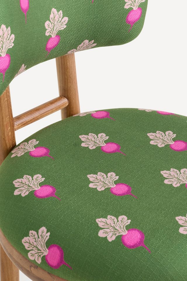 Irie Cheyenne Oak Wood Dining Chair #4