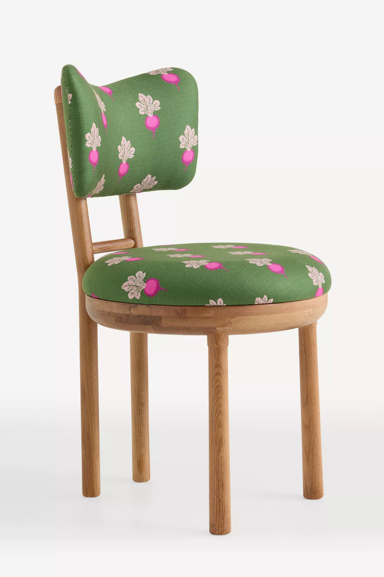 Irie Cheyenne Oak Wood Dining Chair - thumbnail 9