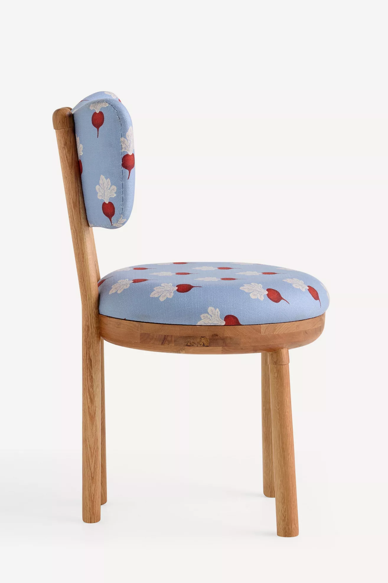 Irie Cheyenne Oak Wood Dining Chair - thumbnail 4