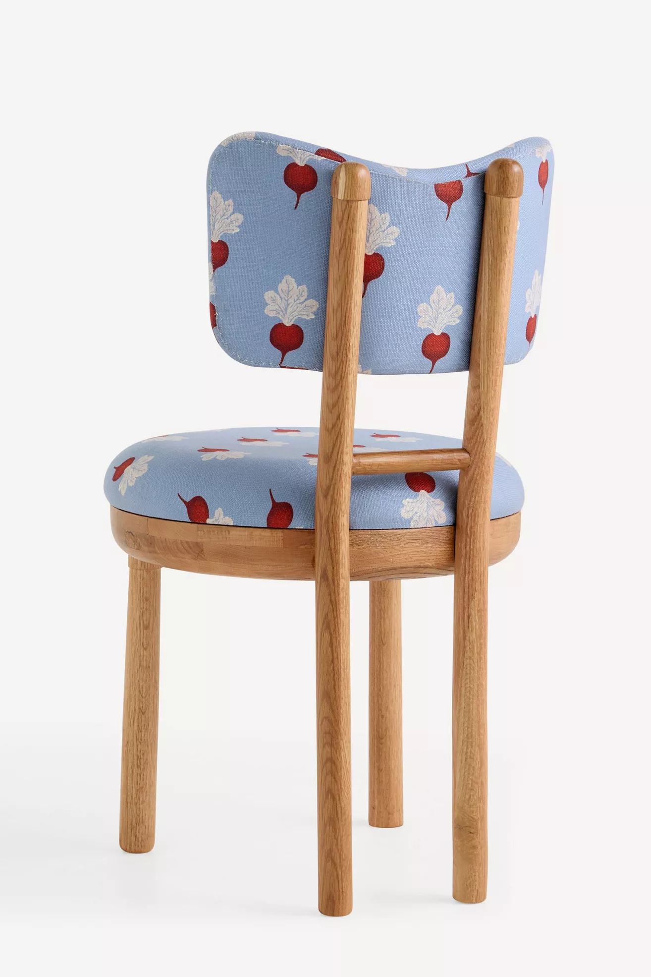 Irie Cheyenne Oak Wood Dining Chair - thumbnail 5