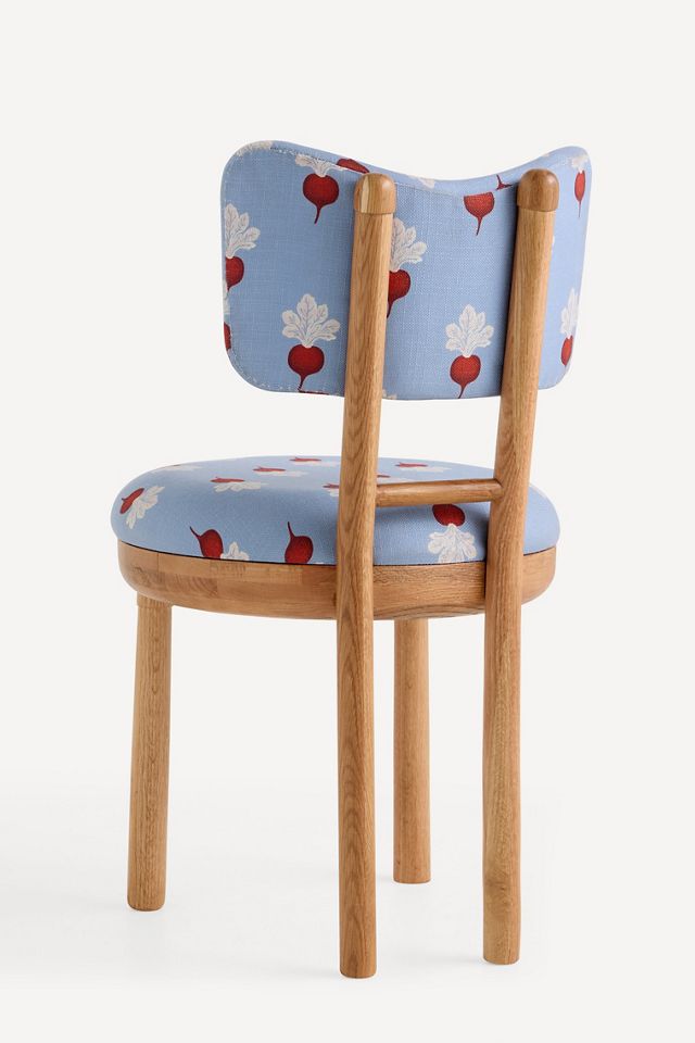 Irie Cheyenne Oak Wood Dining Chair #4