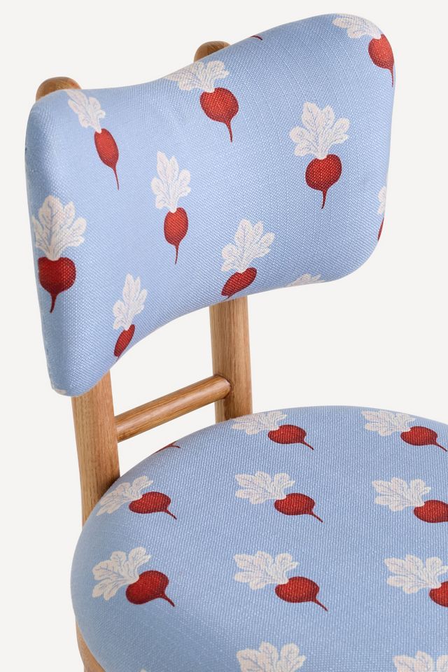 Irie Cheyenne Oak Wood Dining Chair #5