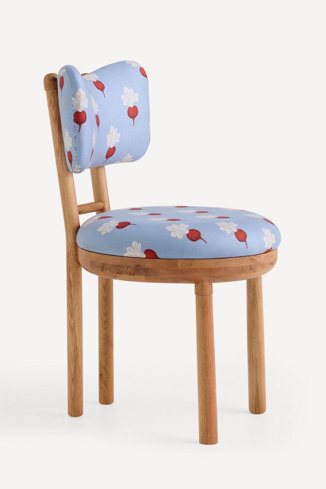Irie Cheyenne Oak Wood Dining Chair #1