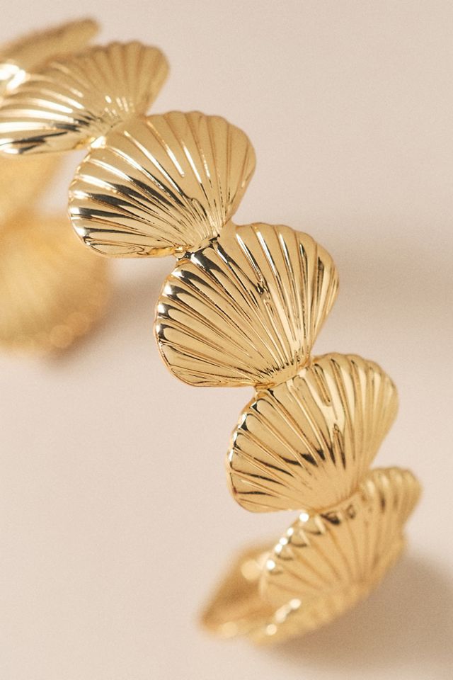 Panacea Shell Motif Cuff Bracelet #2