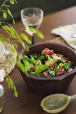 Romie Wood Serve Bowl
