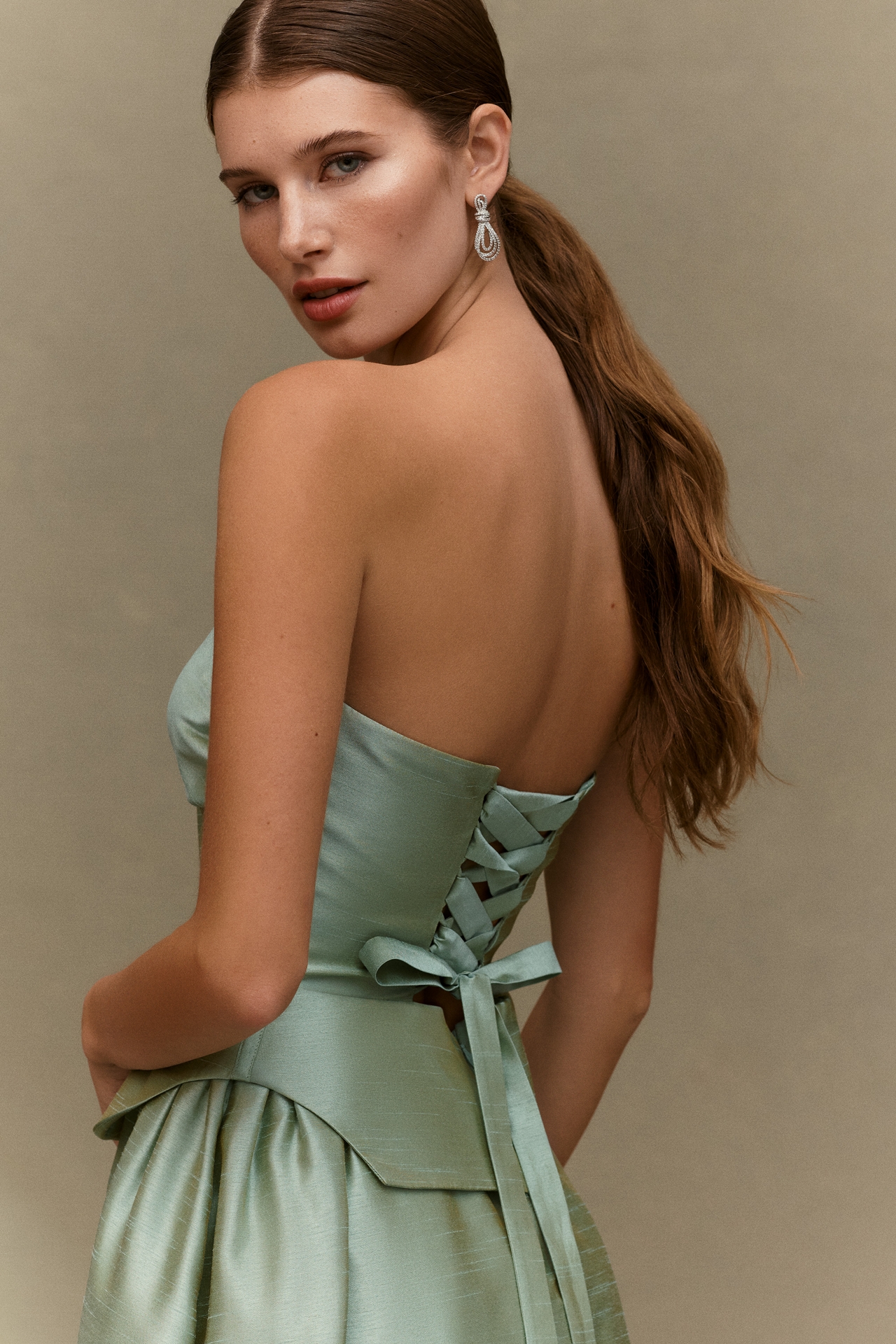 Mare Audrey Fit-and-Flare Maxi Dress