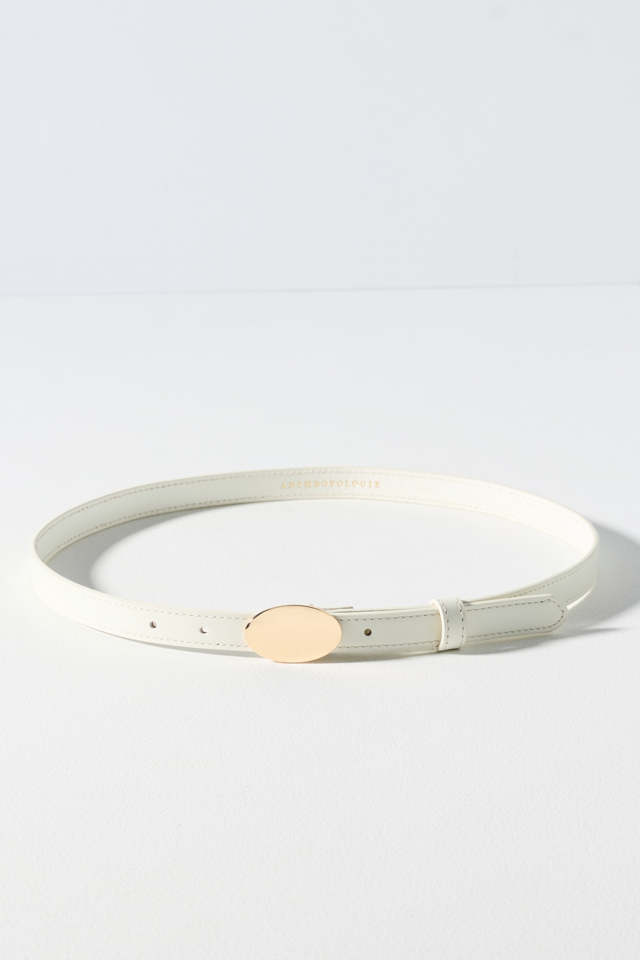 Skinny Oval Hardware Belt