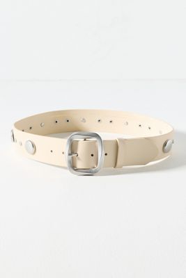 Studded Wrapped Buckle Belt