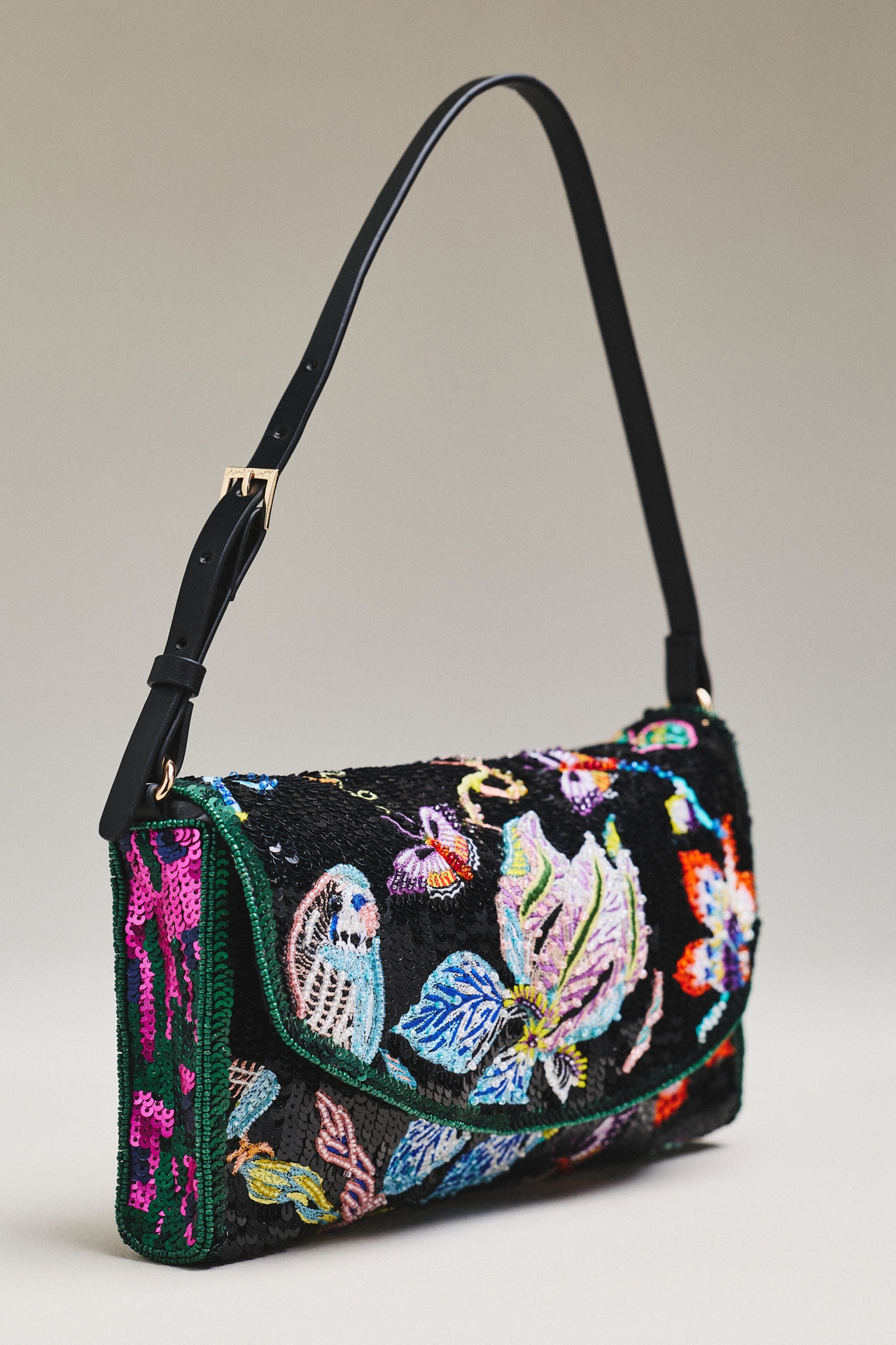 Celandine x Sarah Gordon Beaded Shoulder Bag