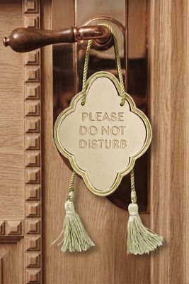 Do Not Disturb Door Hanger