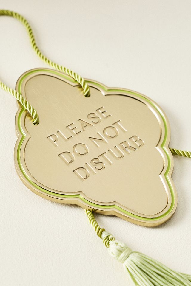 Do Not Disturb Door Hanger #1