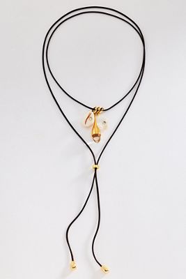 Eliou Marea Charm Wrap Lariat Necklace