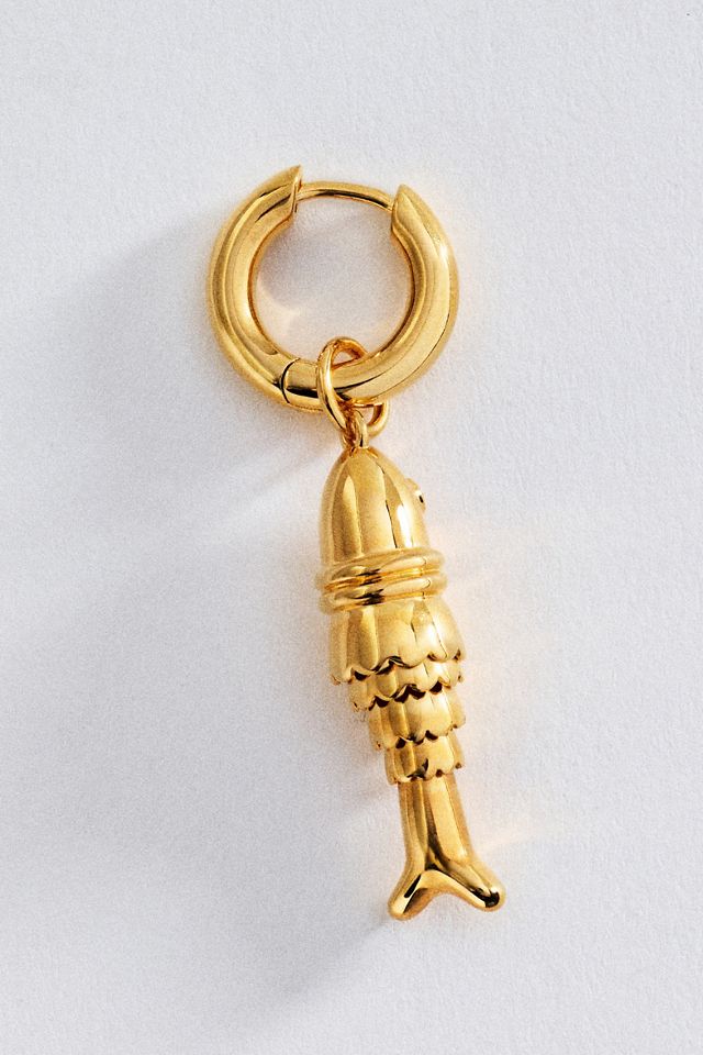 Eliou Costa Charm Huggie Hoop Earrings #1