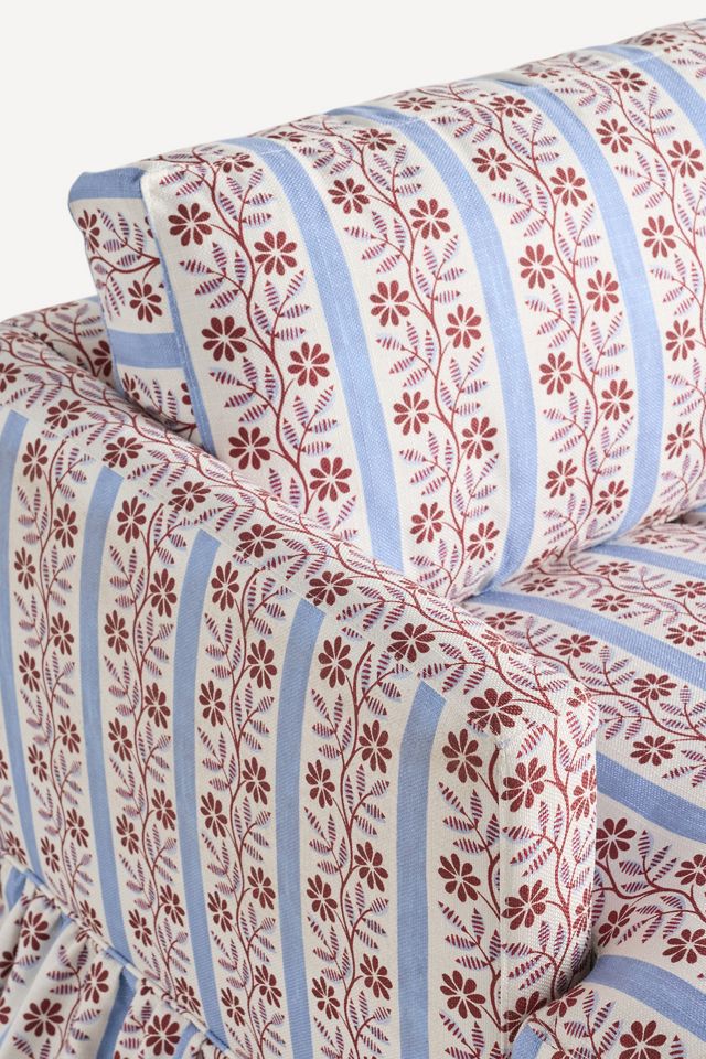 Bowen 83"  Ruffle Sofa #4